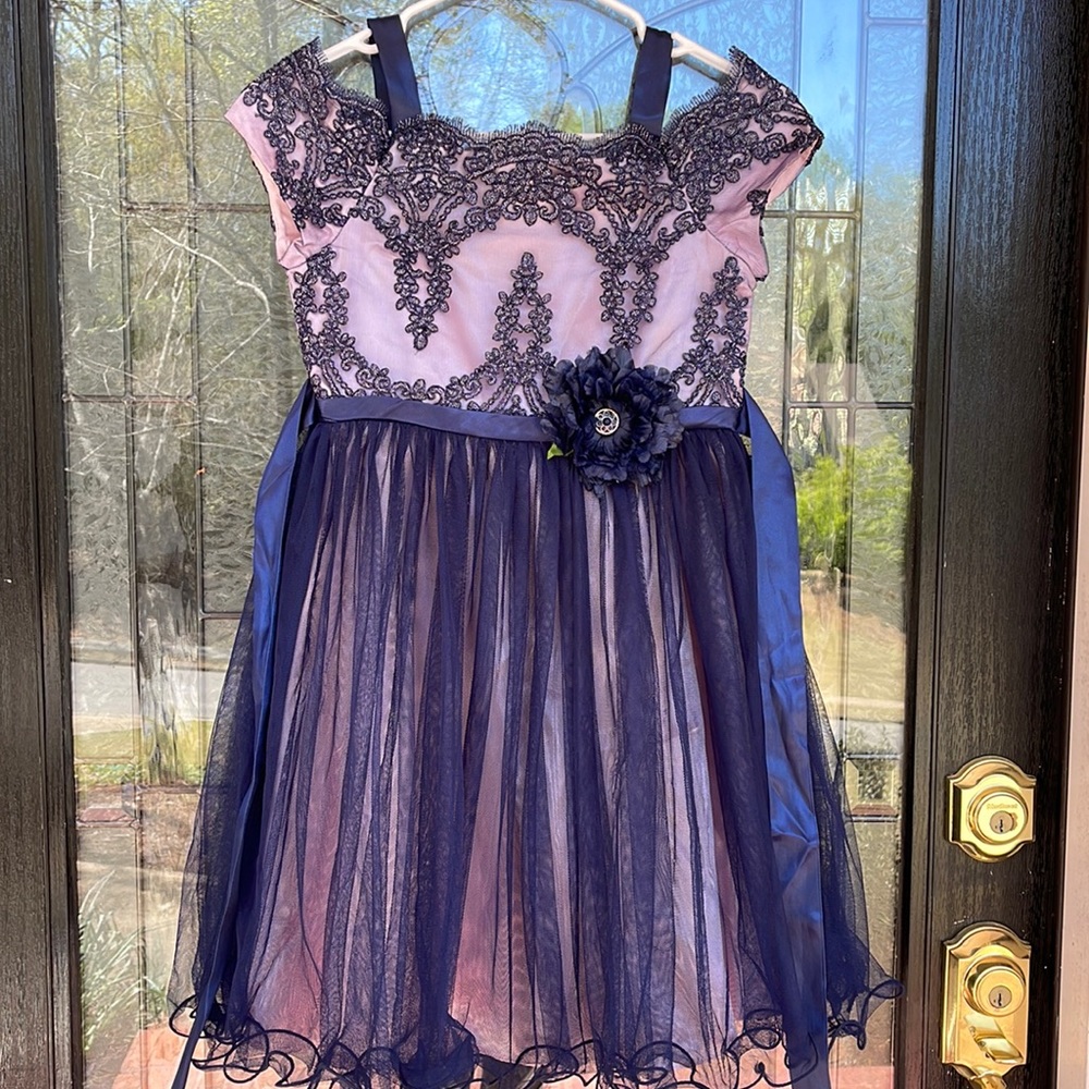 Blue gorgeous dress